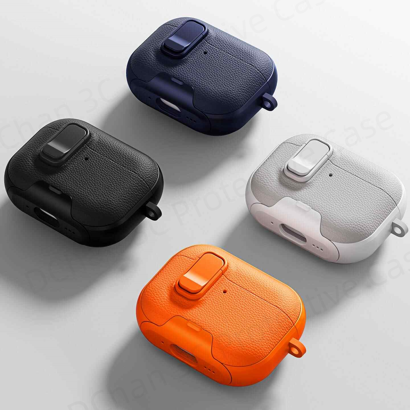 Phone Accessories Business - ﻿ Leren hoesje voor AirPods Pro