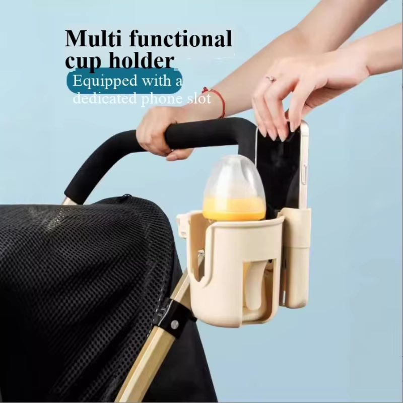Phone Accessories For Kids - Kinderwagen Twee-in-één bekerhouder Babyuitrusting Mobiele telefoonhouder