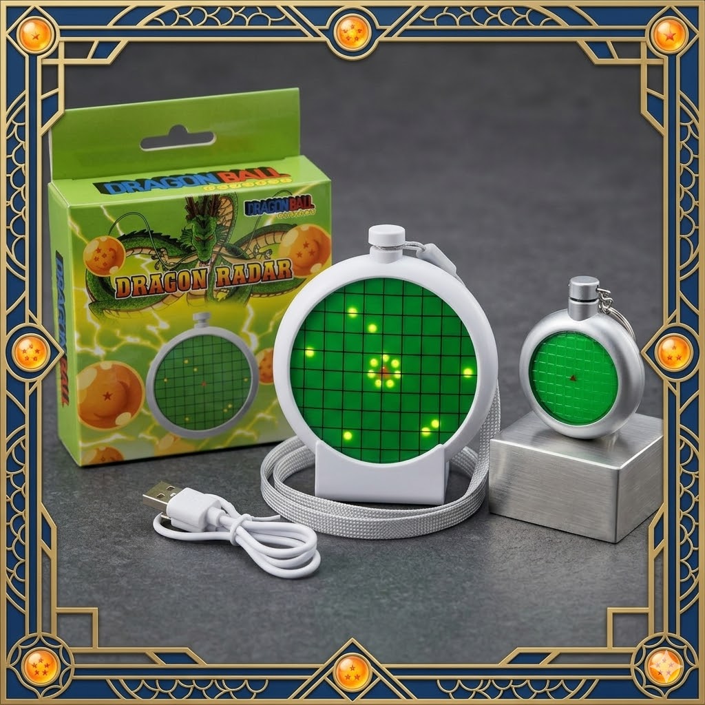 Phone Accessories For Kids - cartoon Dragon Ball Radar sleutelhanger usb