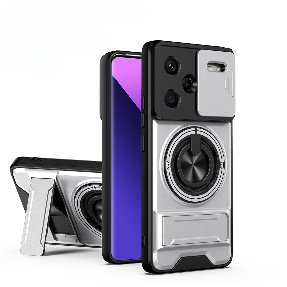 Phone Accessories Holder - Lens Slide Camera Telefoon Case voor