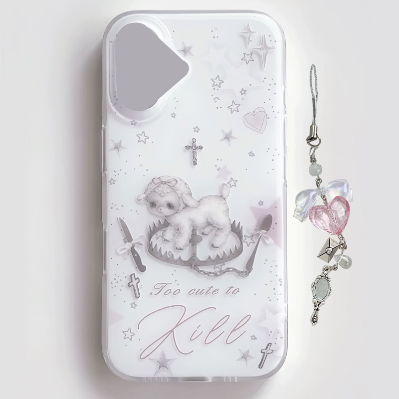 Phone Accessories For Girls - Y2K Koreaans INS Creatief Schattig Roze