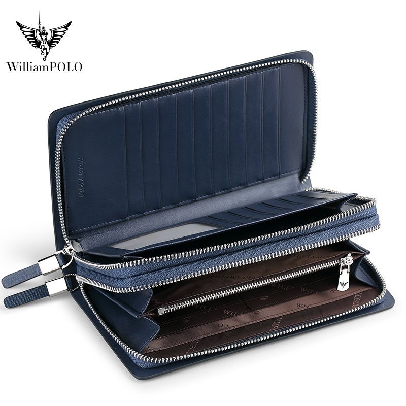 WILLIAMPOLO Luxe lederen clutc - Phone Accessories Business recensie en prijs