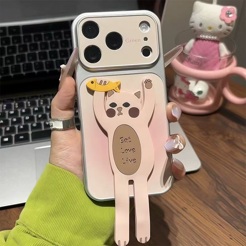 Litchi-patroon telefoonhoesje  - Phone Accessories Holder recensie en prijs