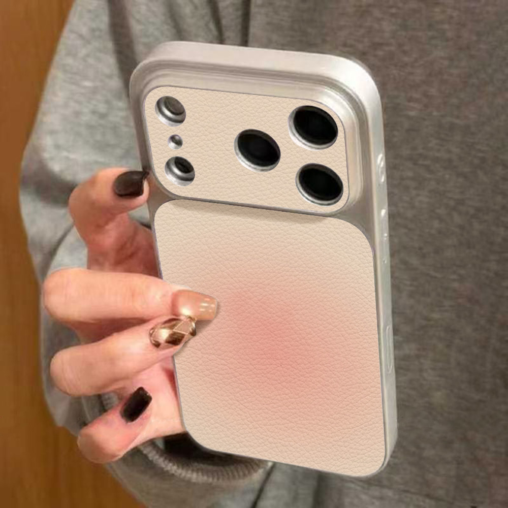 Litchi-patroon telefoonhoesje  - Phone Accessories Holder recensie en prijs