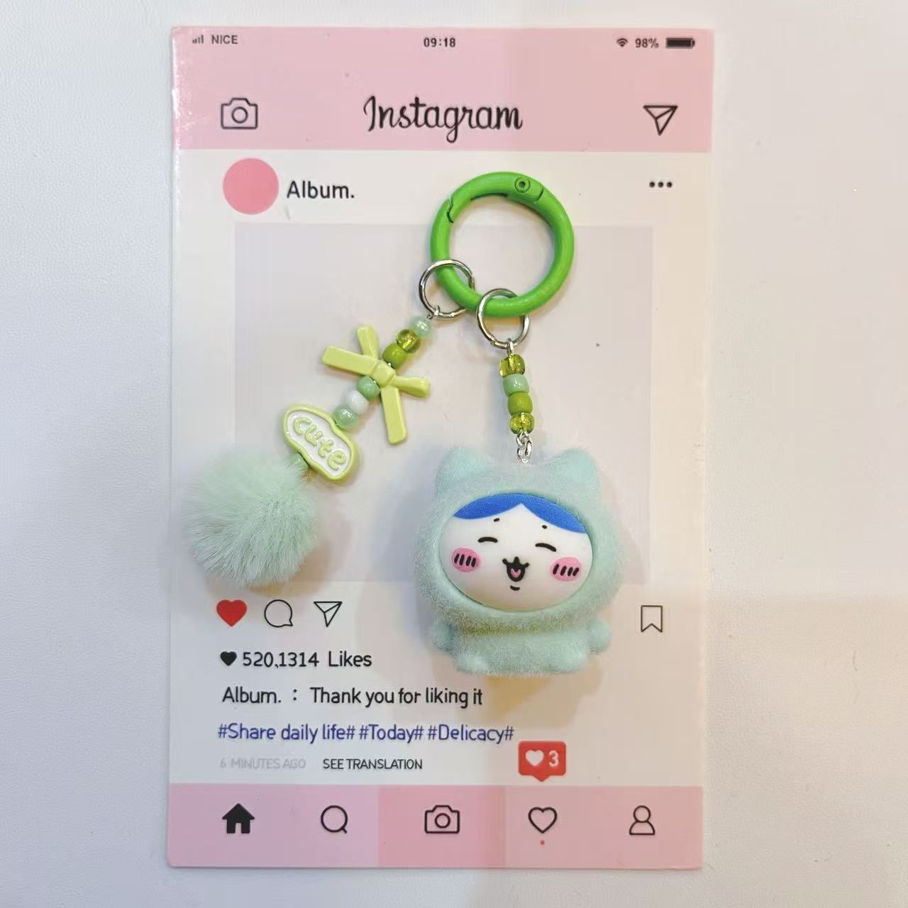 Yiji Gevlokte Cartoon Sleutelh - Phone Accessories For Kids recensie en prijs