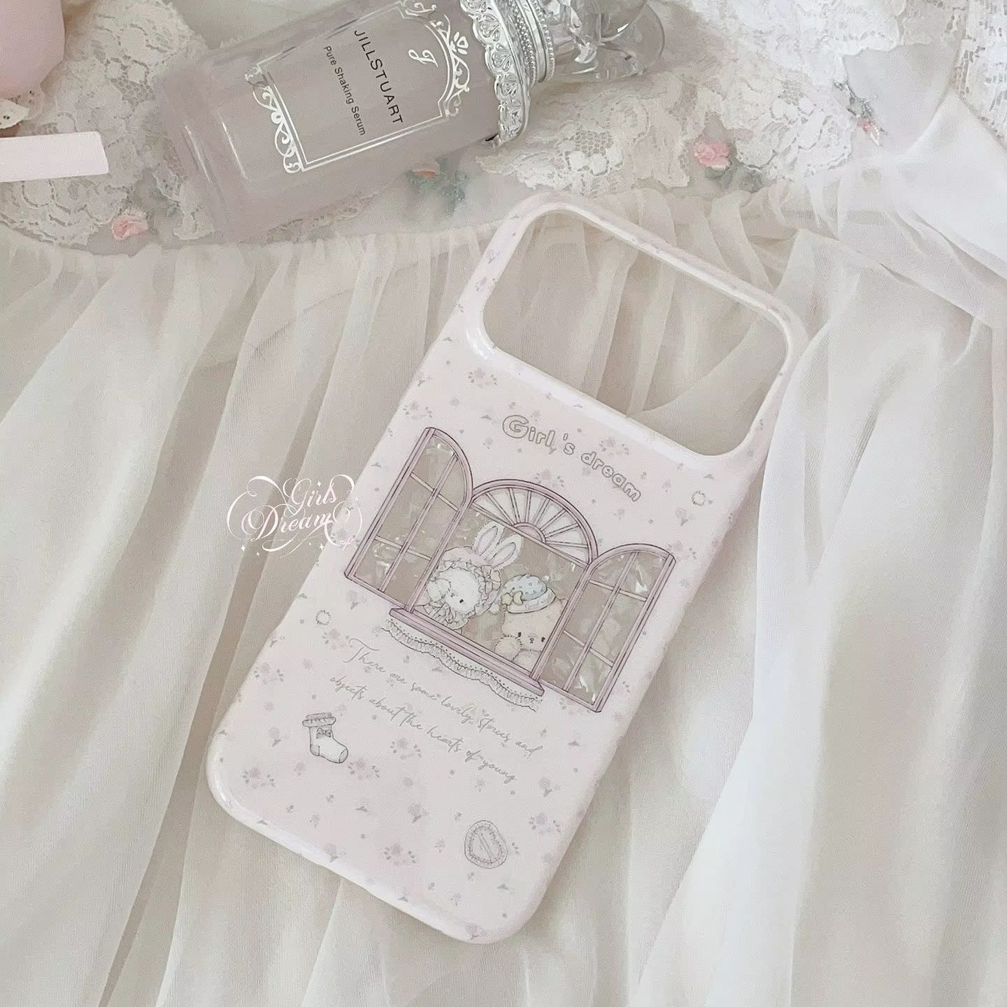 Kawaii Bunny Bear Bloemige Roz - Phone Accessories For Girls recensie en prijs