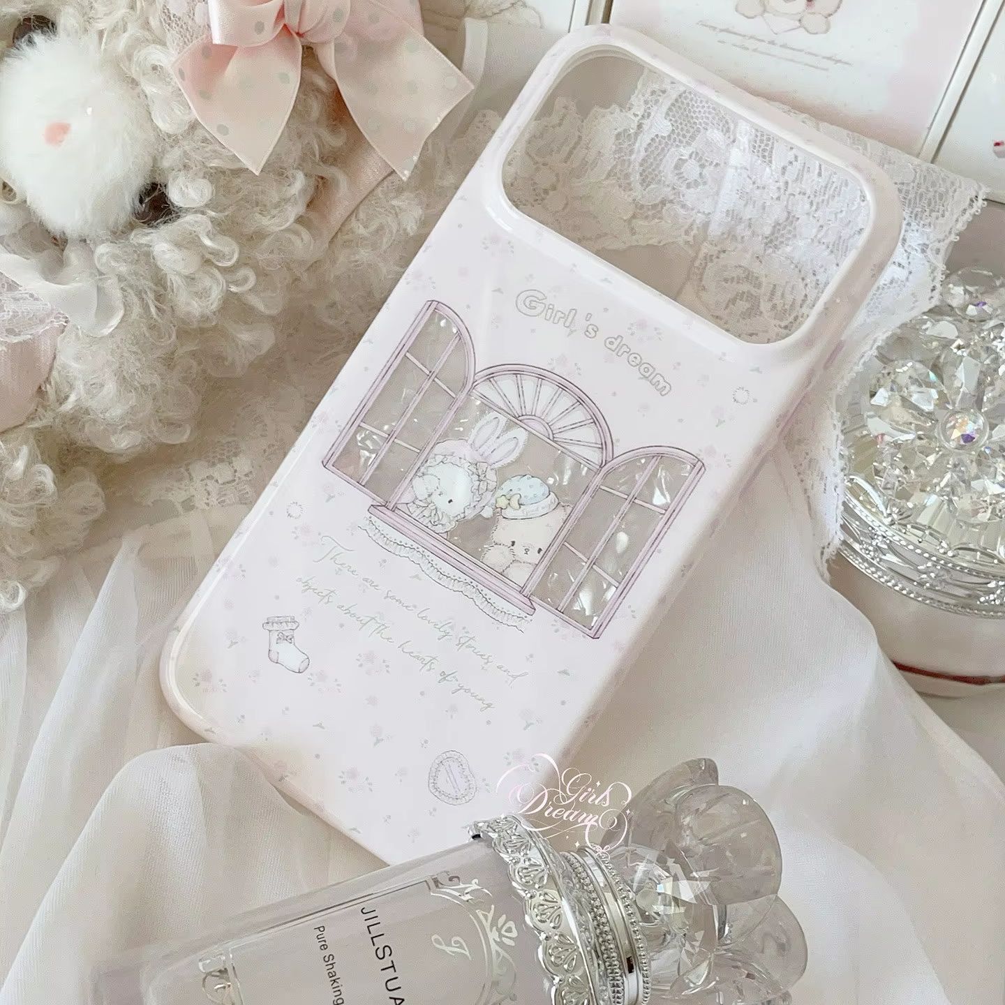 Kawaii Bunny Bear Bloemige Roz - Phone Accessories For Girls recensie en prijs