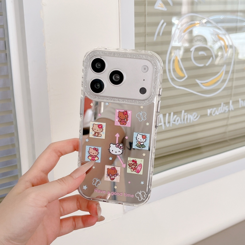 Schattig Grid Cartoon Sanrio H - Phone Accessories For Girls recensie en prijs