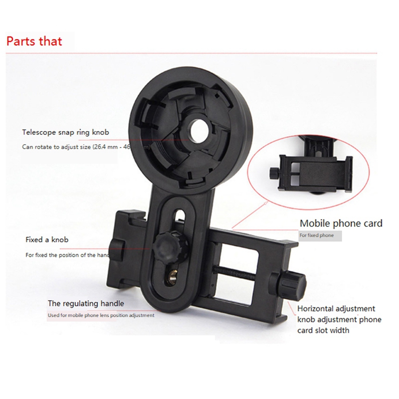 Verrekijker Telescoop Accessoi - Phone Accessories Holder recensie en prijs