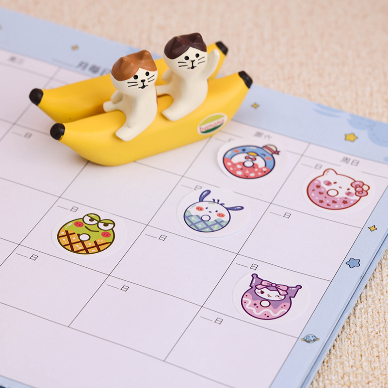 500 stuks/rol Sanrio Donut ron - Phone Accessories For Kids recensie en prijs