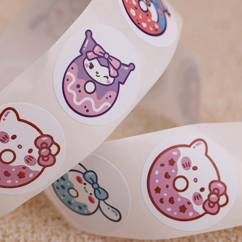 500 stuks/rol Sanrio Donut ron - Phone Accessories For Kids recensie en prijs
