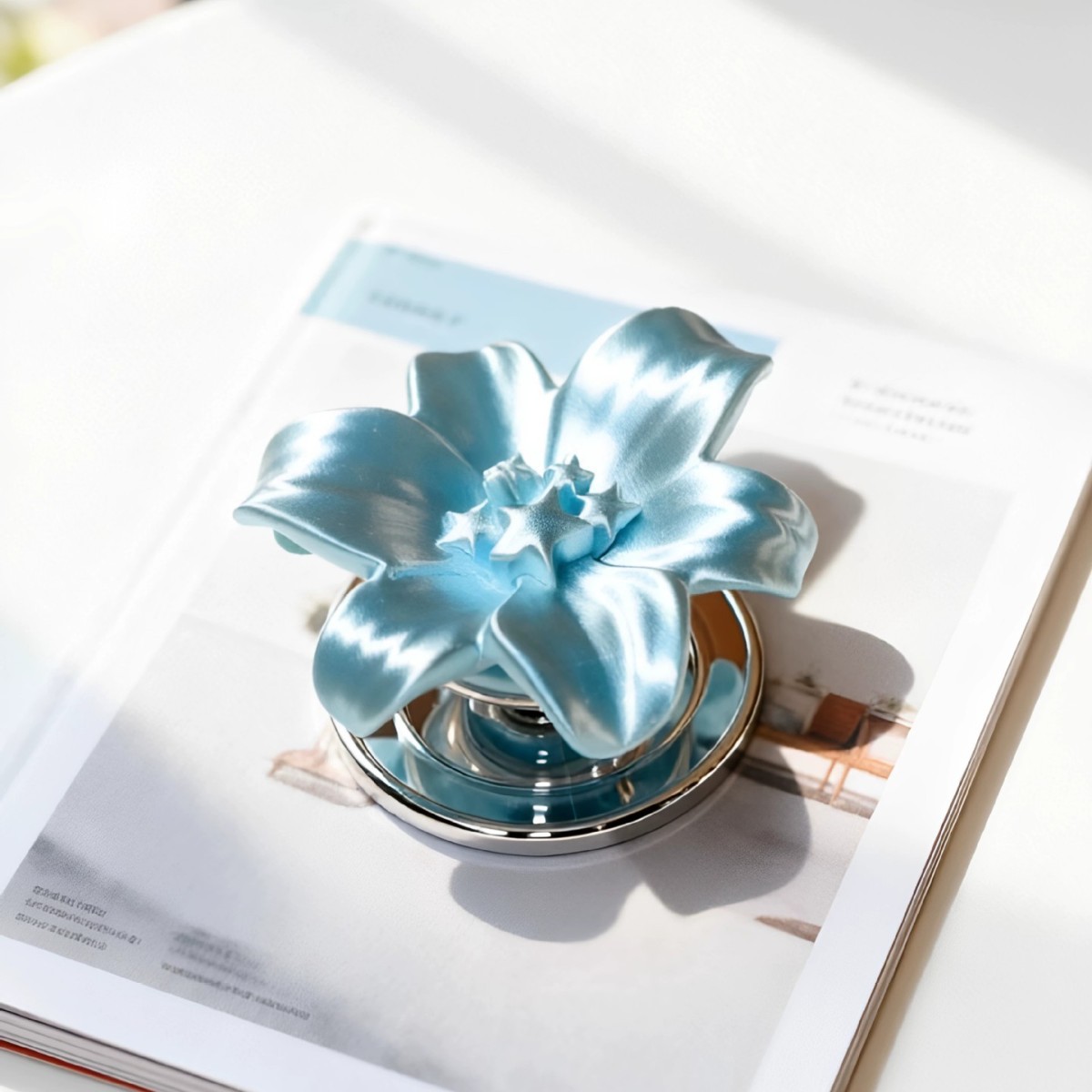 Glanzende parel lily bloem mag - Phone Accessories For Girls recensie en prijs