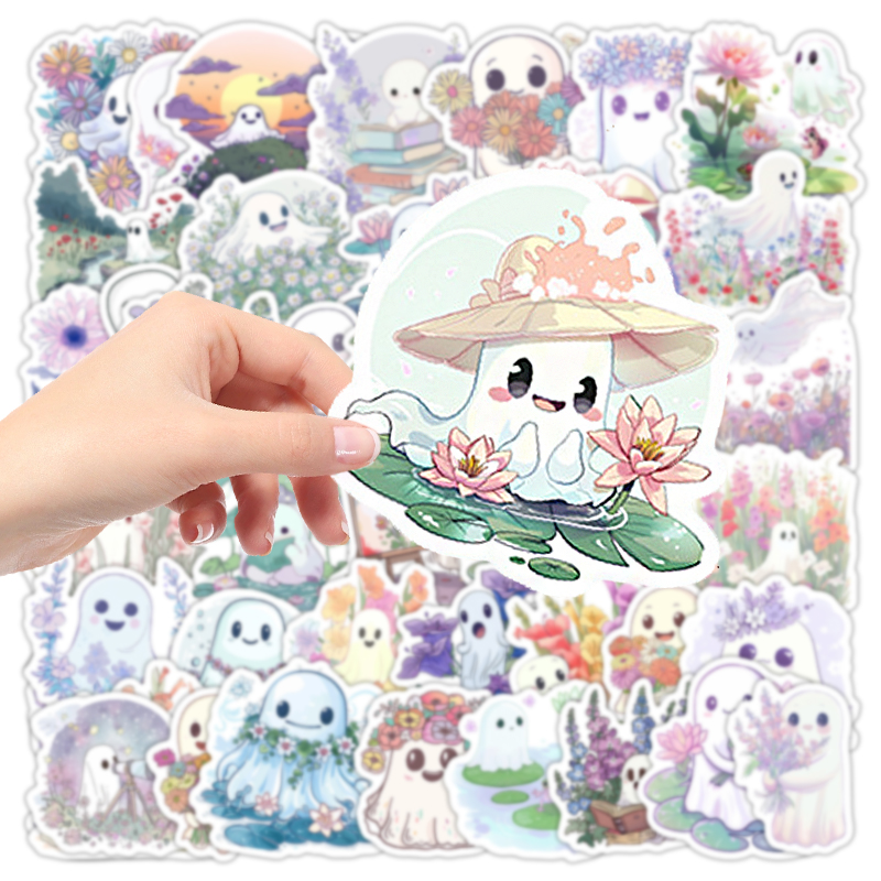 50 STKS Leuke Witte Spook Graf - Phone Accessories For Kids recensie en prijs