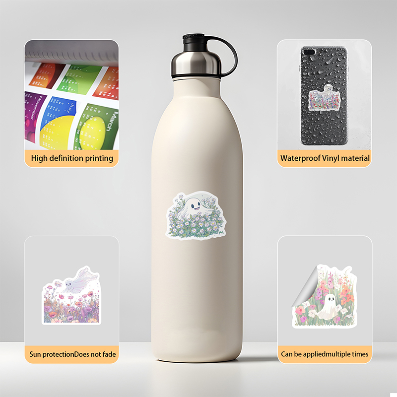50 STKS Leuke Witte Spook Graf - Phone Accessories For Kids recensie en prijs